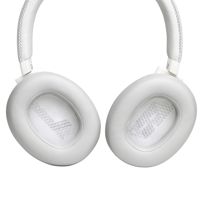 JBL Live 650BTNC - White - Wireless Over-Ear Noise-Cancelling Headphones - Detailshot 3 image number null